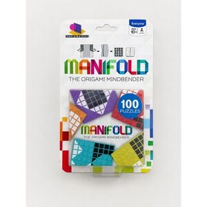 Brainwright Manifold The Origami Mindbender 100 Paper Puzzles Logic Game New